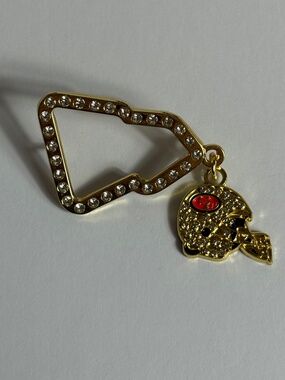 New Era San Francisco 49ers Hat Pin Pins Hats Gold Niners Football Bling